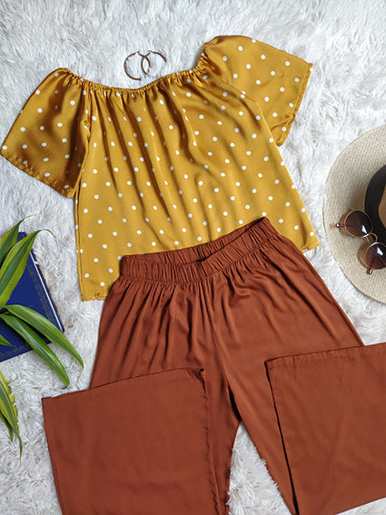 Blusa Fabianne Mostaza